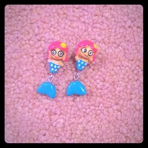 mermaid earrings